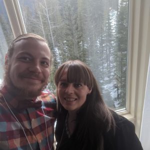 Miranda and I in Banff